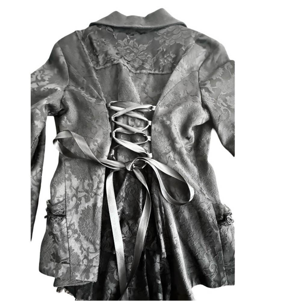 Neo-Romantic Gothic Gilded Steampunk-Living Dead Souls Jacket -M - Picture 15 of 17